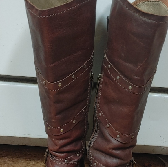 Area Forte 1872 003071 Brown Distressed sz. 7.5 38 - Picture 12 of 16